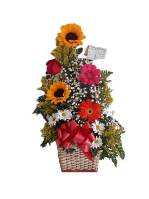 Arreglo de 6 flores variadas